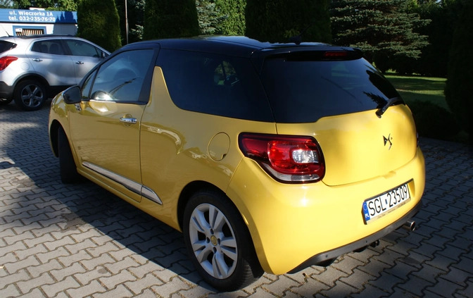 Citroen DS3 cena 25900 przebieg: 89000, rok produkcji 2011 z Kleszczele małe 172